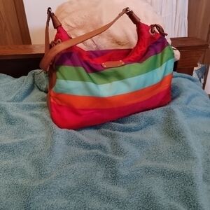 Kate Spade Multicolor Striped Shoulder Bag